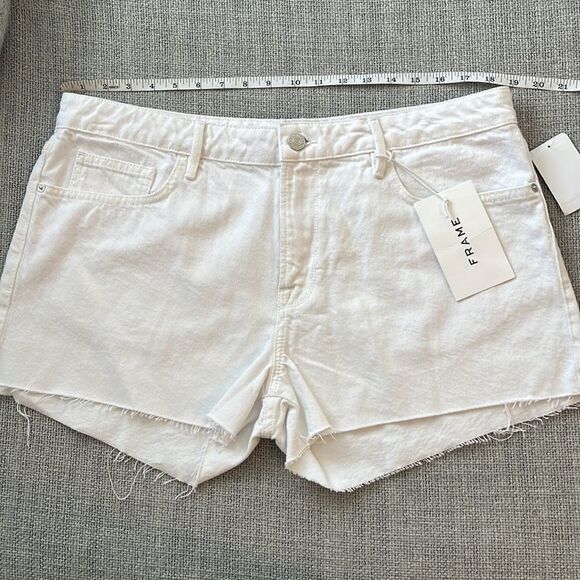 Frame Denim Jean Shorts Womens Size 32 Le Grand Garçon‎ - Picture 5 of 9